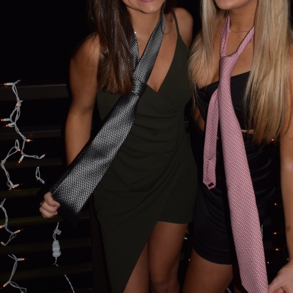 Army Green Cross Envelope Dress